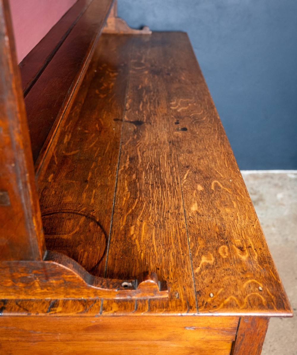 19th Century Welsh Oak Dresser & Rack View XI