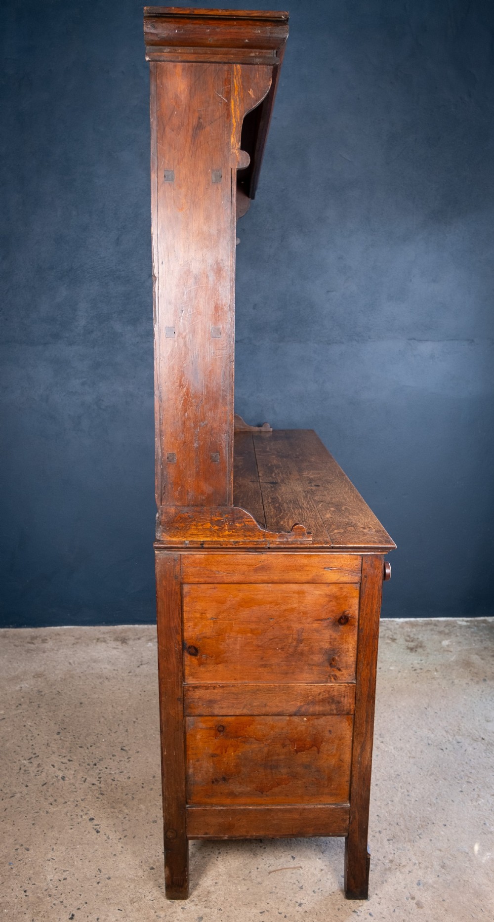 19th Century Welsh Oak Dresser & Rack View XVIII
