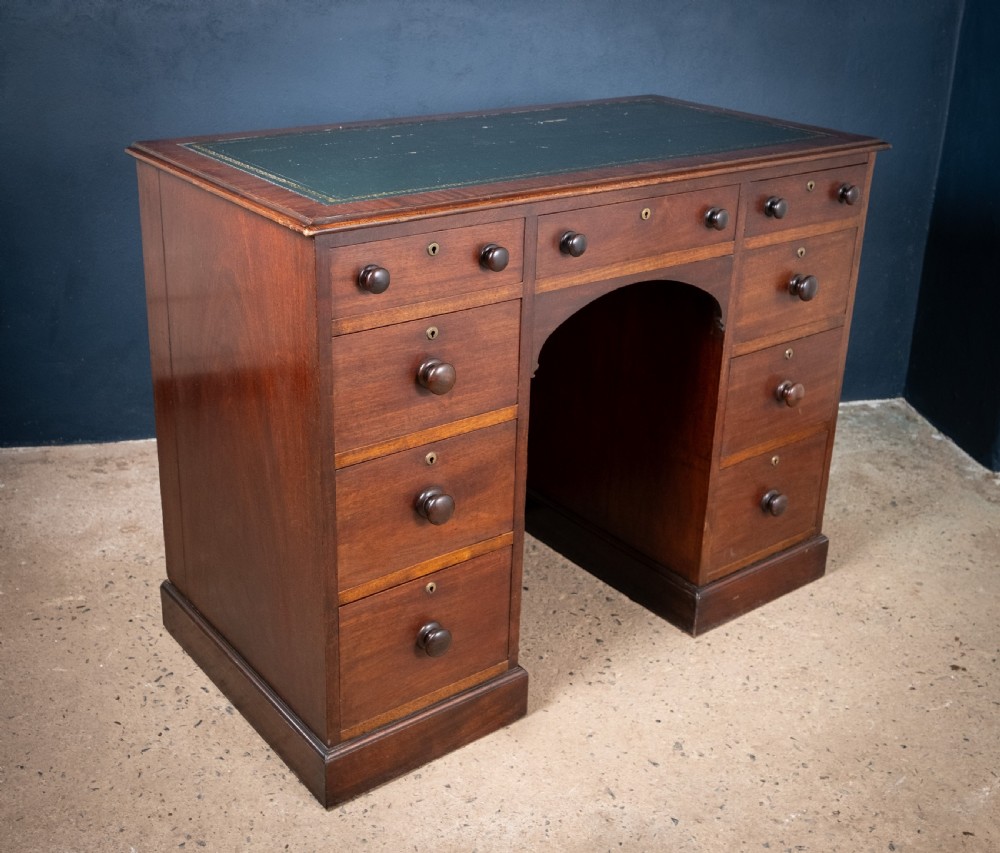 19th Century Mahogany Estate Desk, c.1860 View II