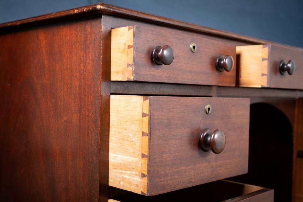 19th Century Mahogany Estate Desk, c.1860 View IV