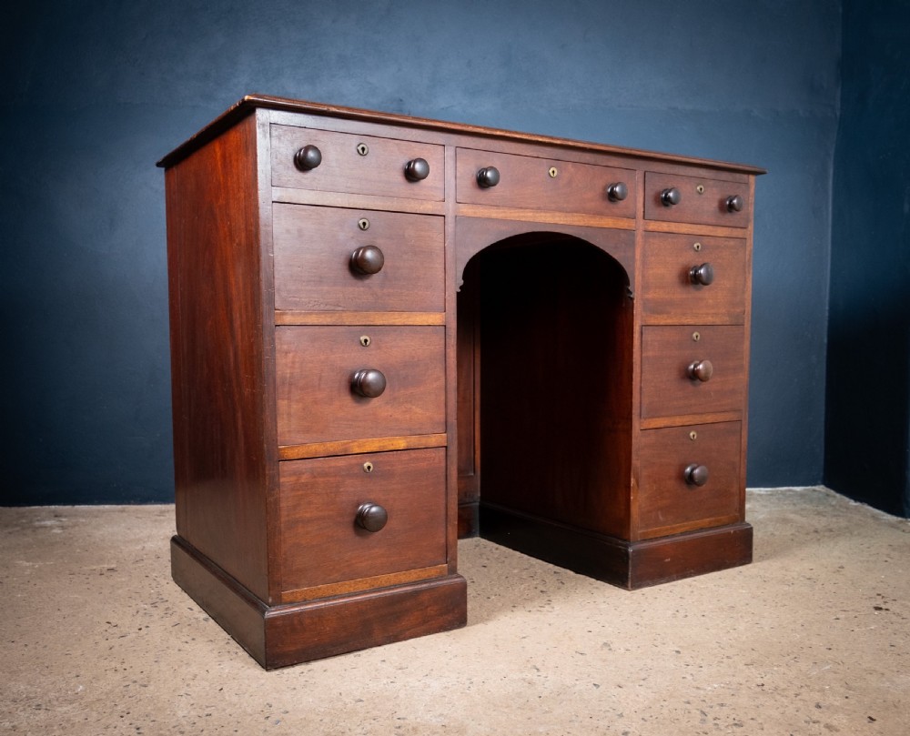 19th Century Mahogany Estate Desk, c.1860 View VII