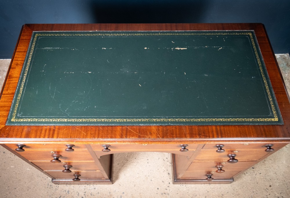 19th Century Mahogany Estate Desk, c.1860 View VIII