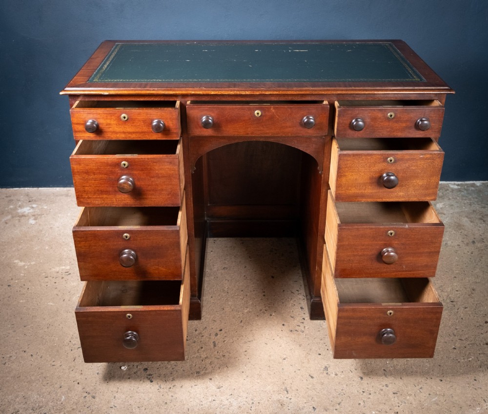 19th Century Mahogany Estate Desk, c.1860 View IX