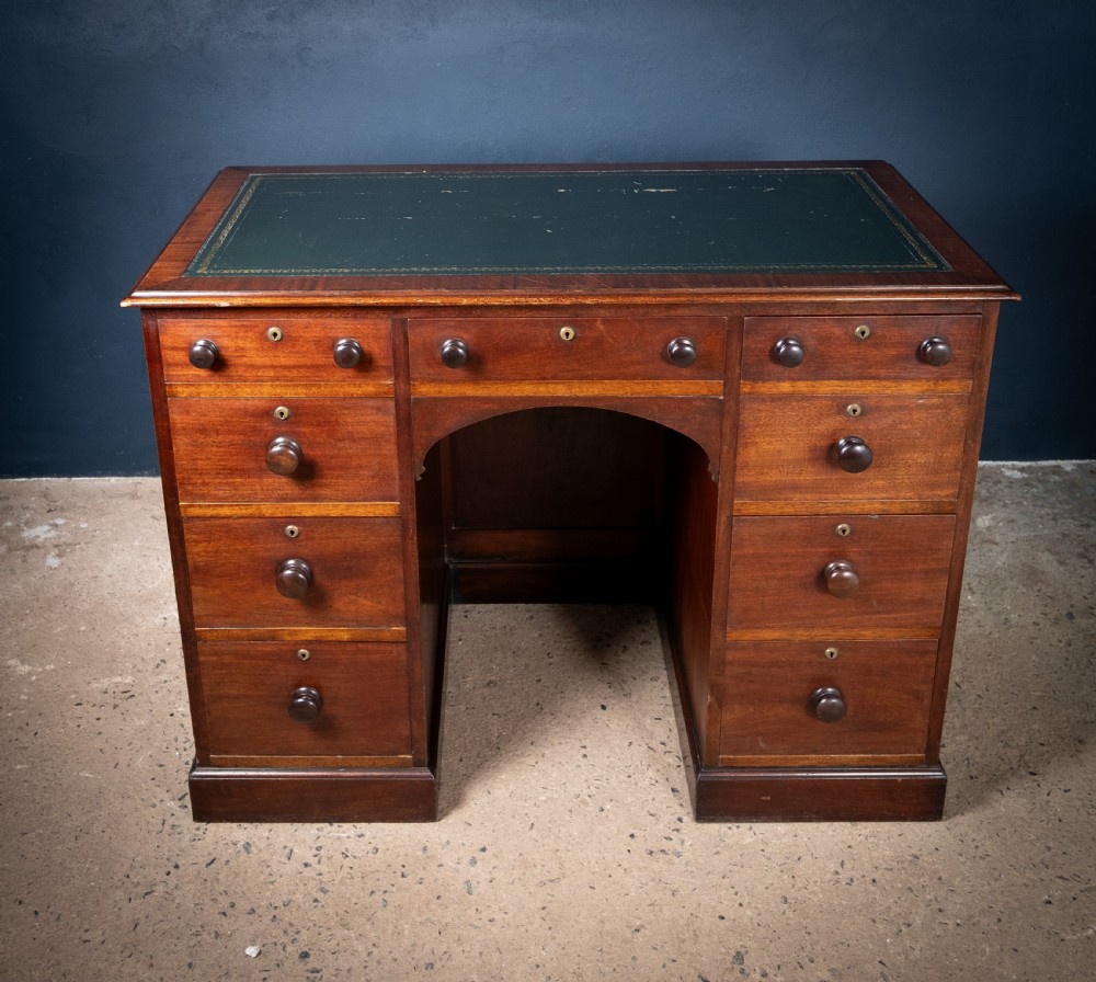 19th Century Mahogany Estate Desk, c.1860 View X