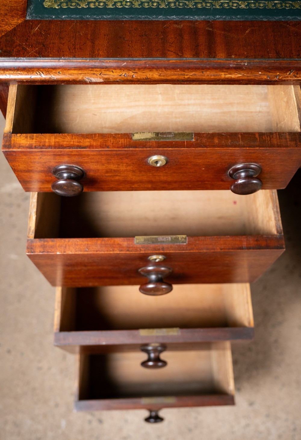19th Century Mahogany Estate Desk, c.1860 View XII