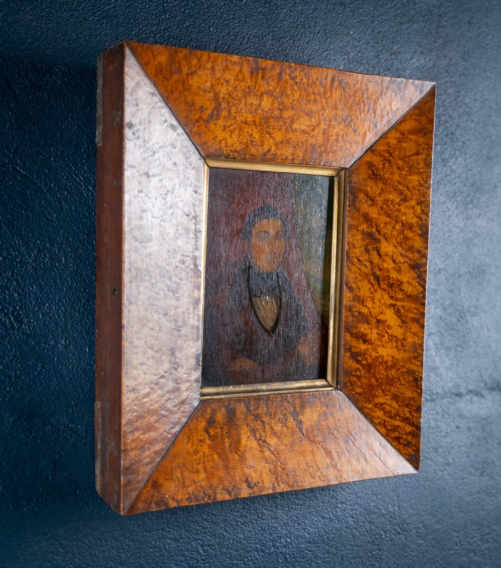 18th Century Portrait Of A Gentleman. English School. Oil On Panel. View V