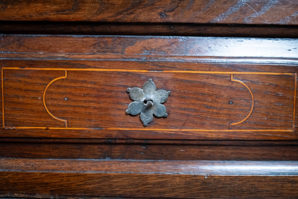 Early 18th Century Oak Cupboard / Mule Chest View XI