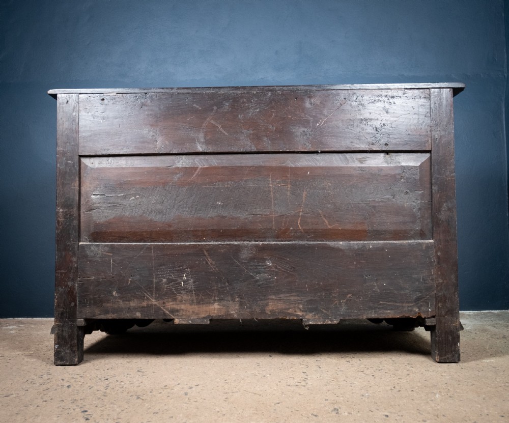 Early 18th Century Oak Cupboard / Mule Chest View XVI