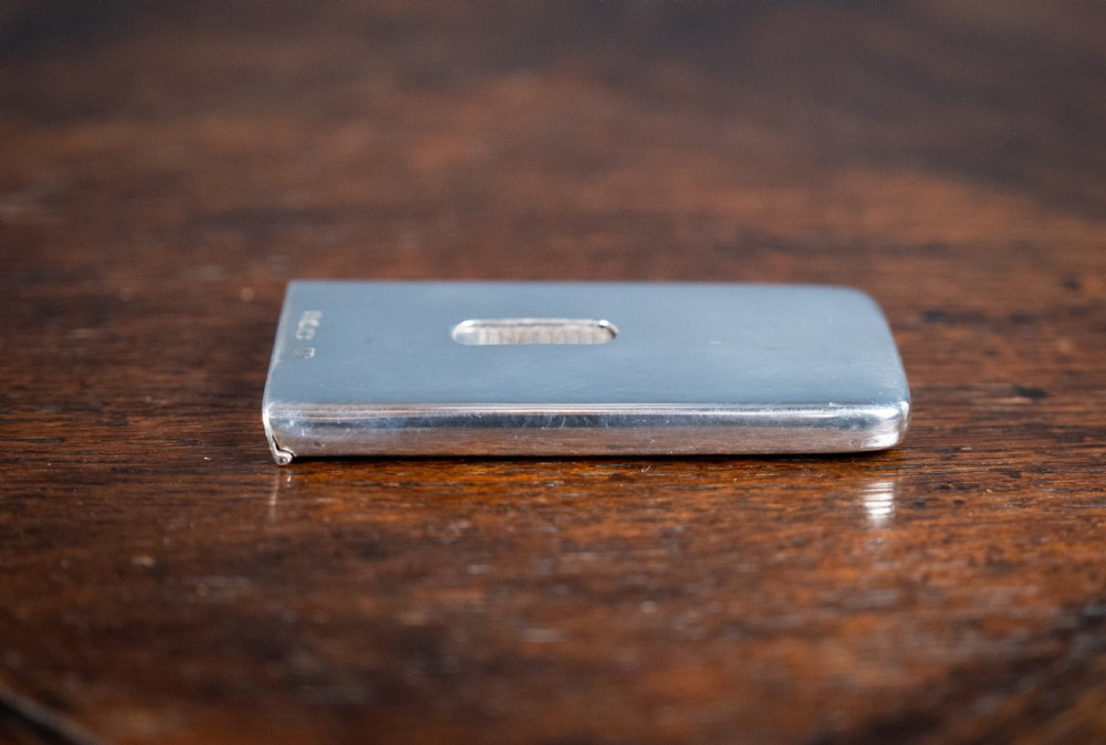 Silver 'Patent Repeating Card Case' by Sampson & Morden, London, 1913. View VII