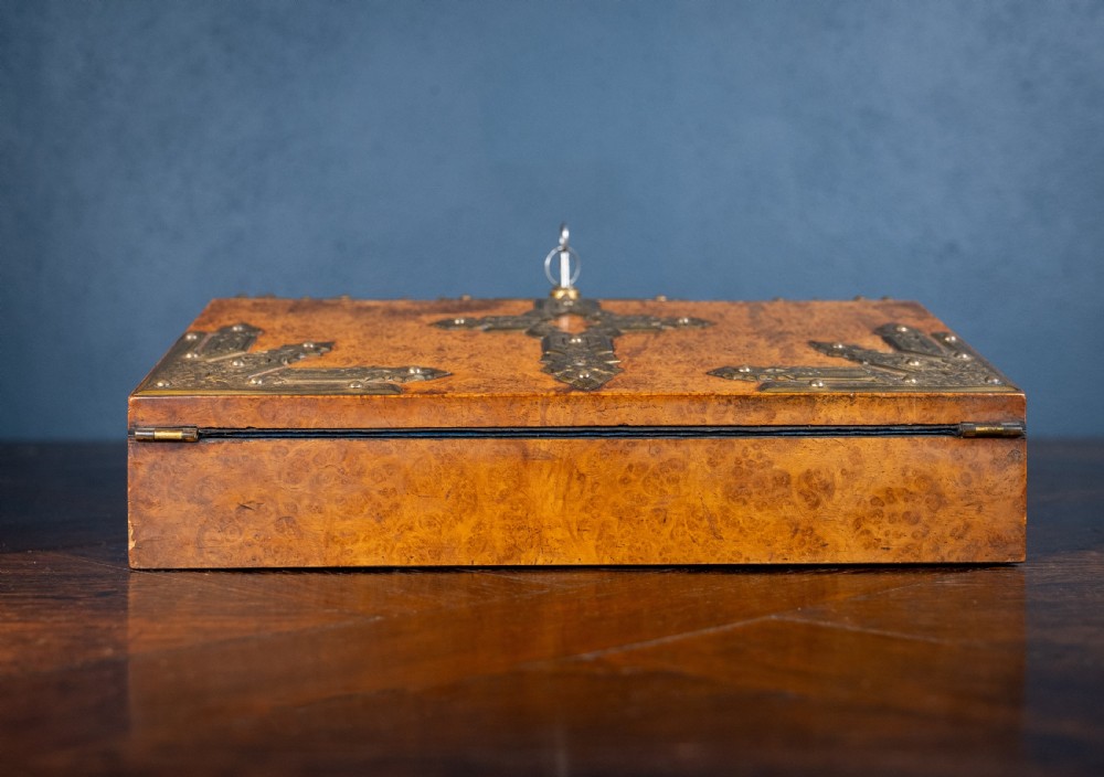 Betjemann & Son Walnut and Coromandel Writing Slope View VI