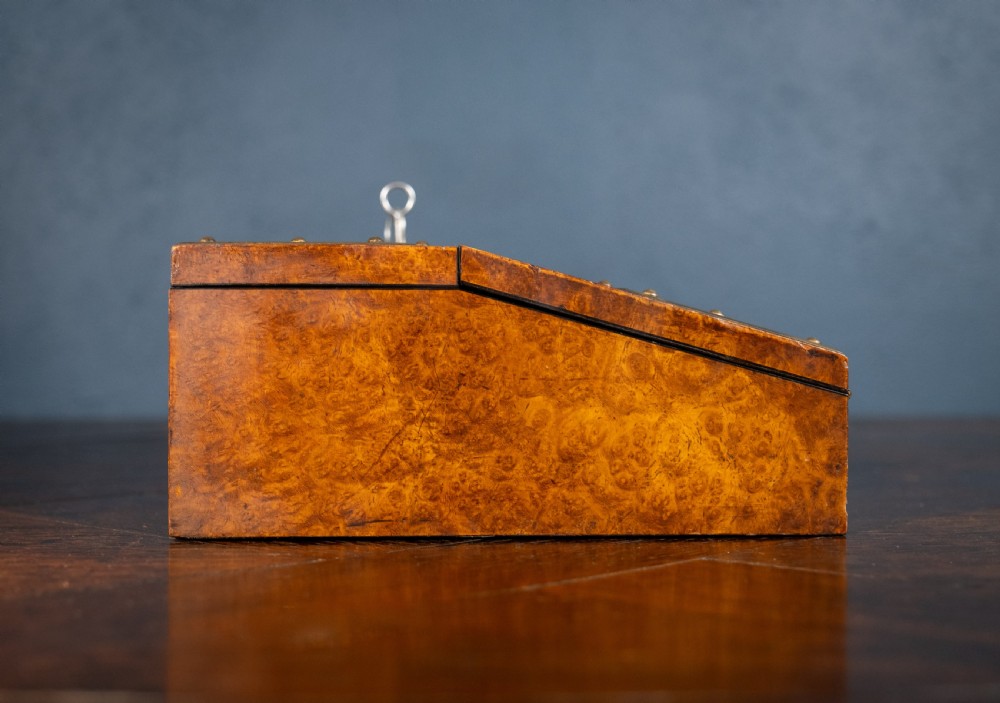 Betjemann & Son Walnut and Coromandel Writing Slope View VII