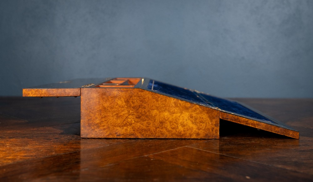 Betjemann & Son Walnut and Coromandel Writing Slope View VIII