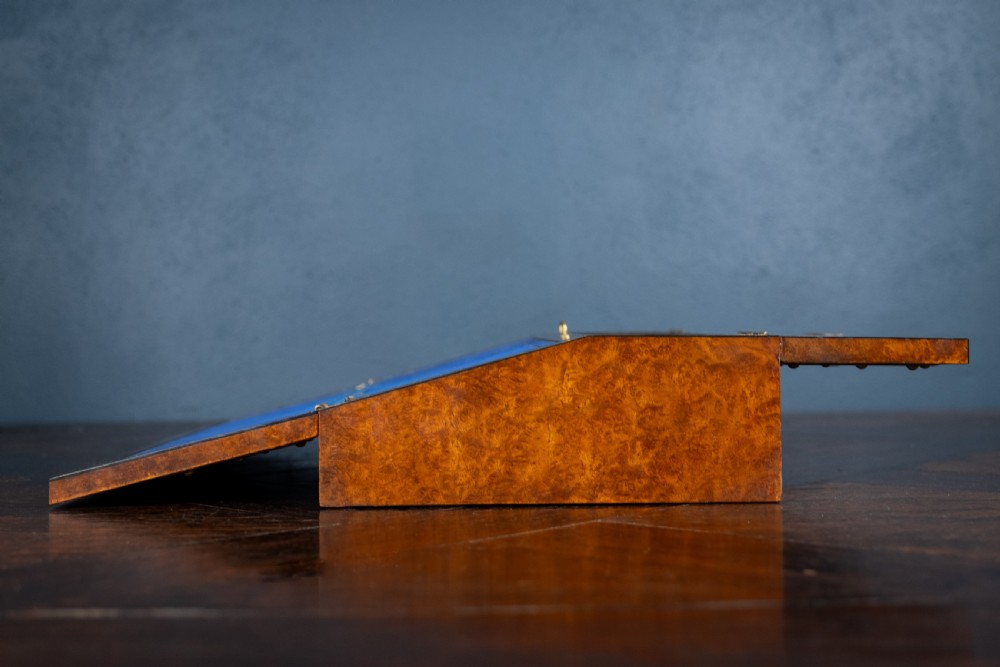 Betjemann & Son Walnut and Coromandel Writing Slope View XX