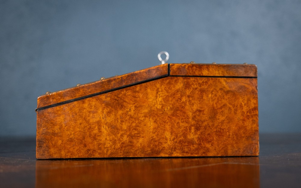 Betjemann & Son Walnut and Coromandel Writing Slope View XXI