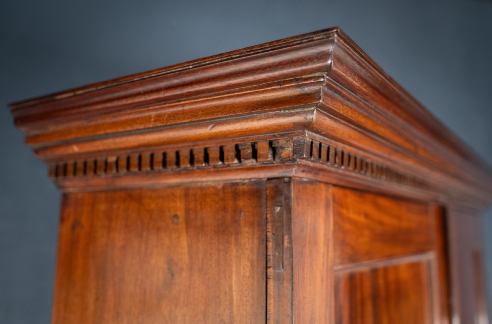 George III Mahogany Bookcase Bureau View XVIII