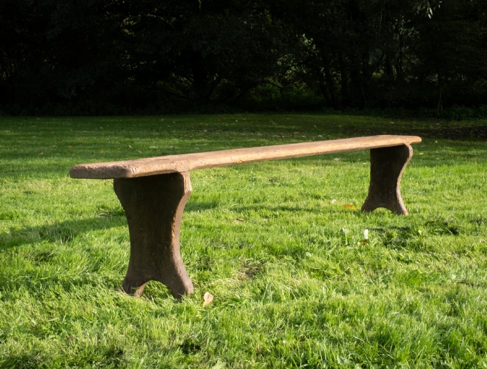 19th Century 9 Foot Long Farmhouse Bench