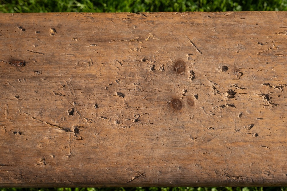 19th Century 9 Foot Long Farmhouse Bench View IV