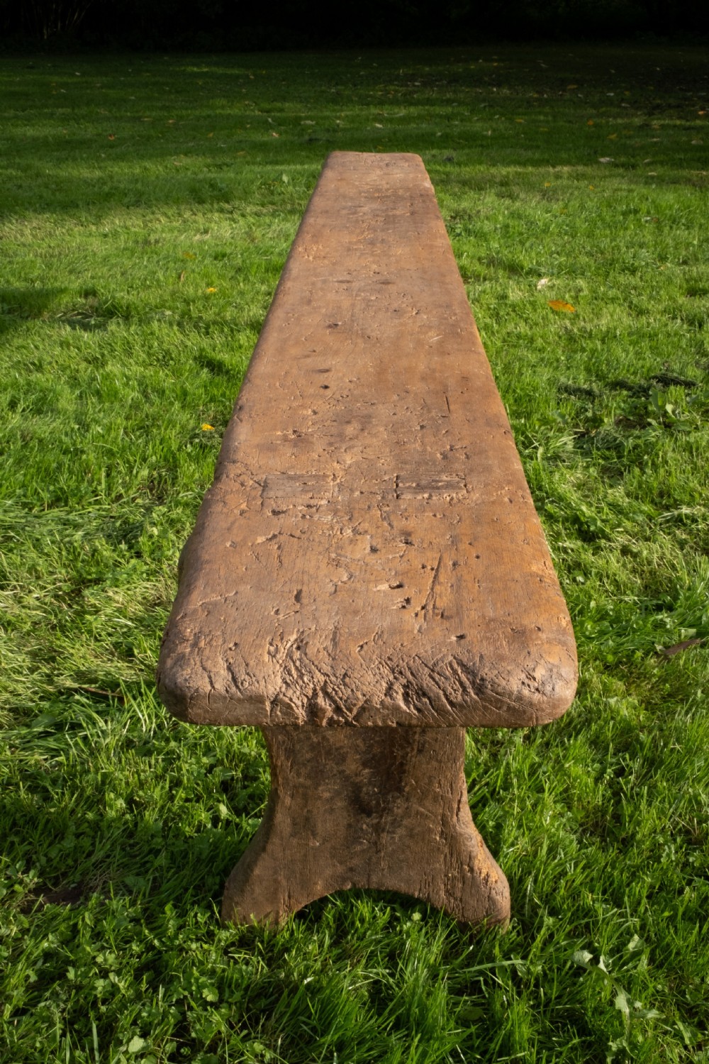 19th Century 9 Foot Long Farmhouse Bench View V