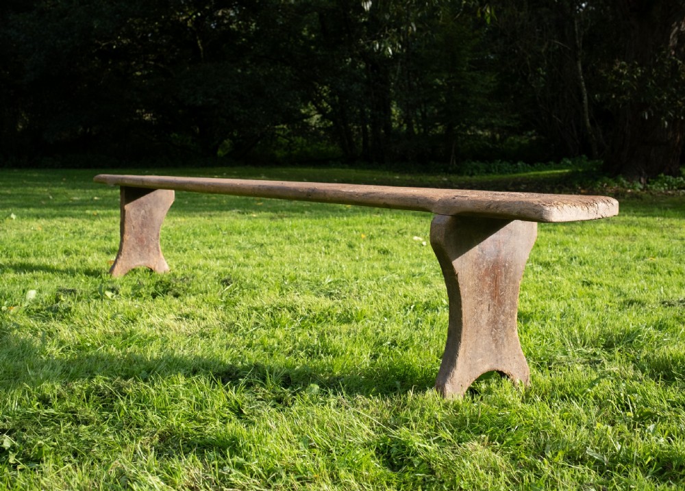 19th Century 9 Foot Long Farmhouse Bench View IX