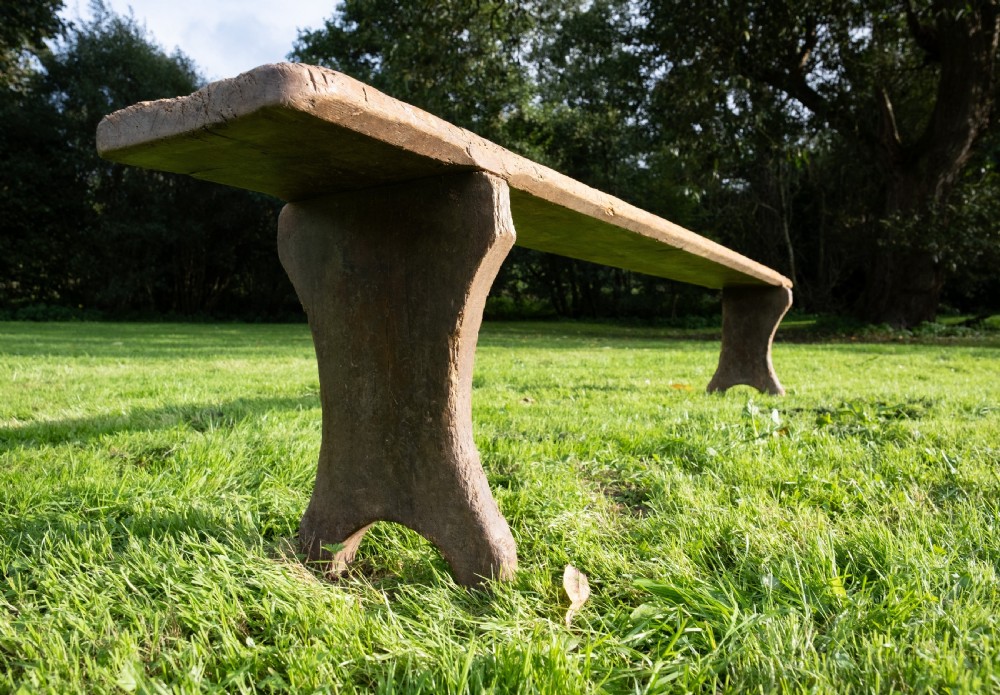 19th Century 9 Foot Long Farmhouse Bench View X