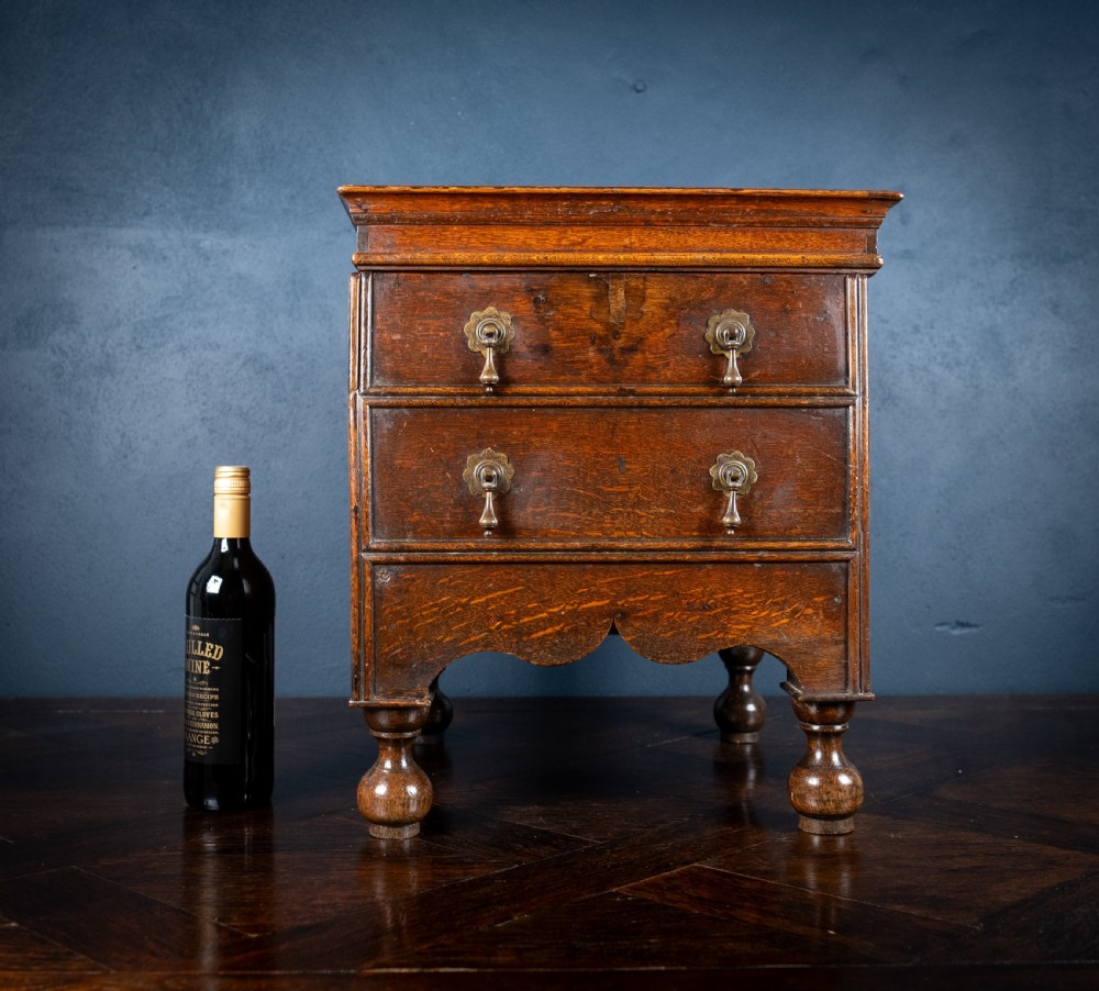 George I Oak Close Stool View II