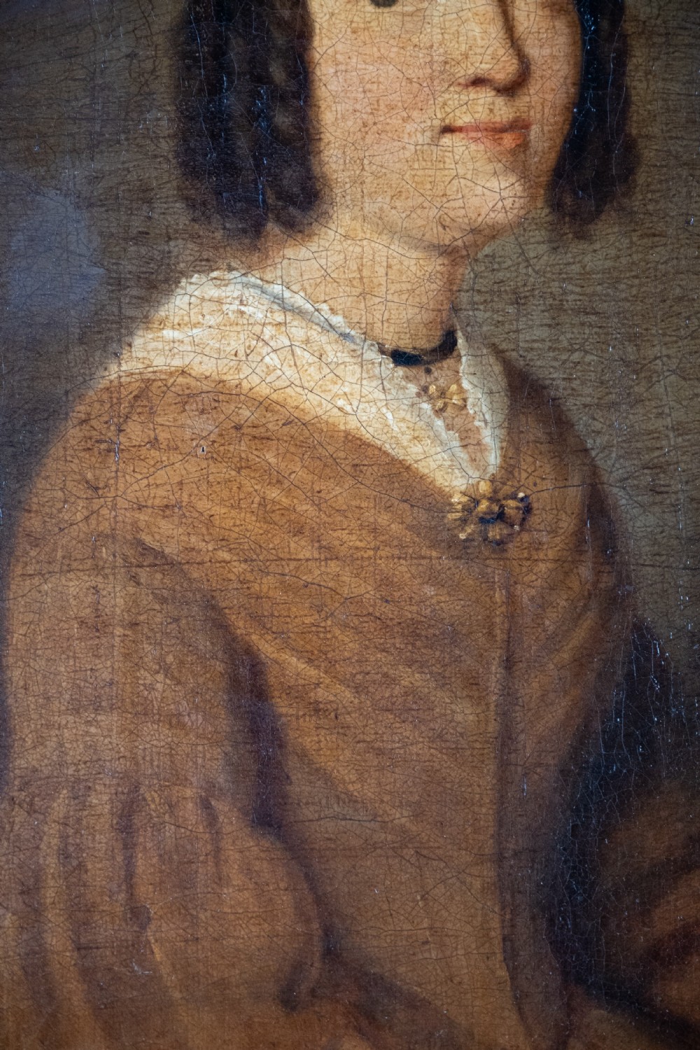 19th Century Portrait Of A Young Woman - British School. View IV