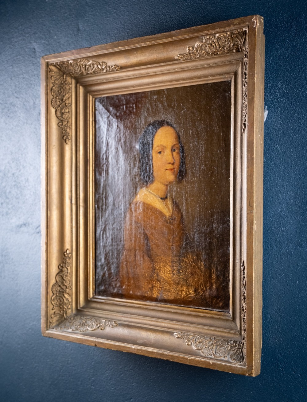 19th Century Portrait Of A Young Woman - British School. View VII