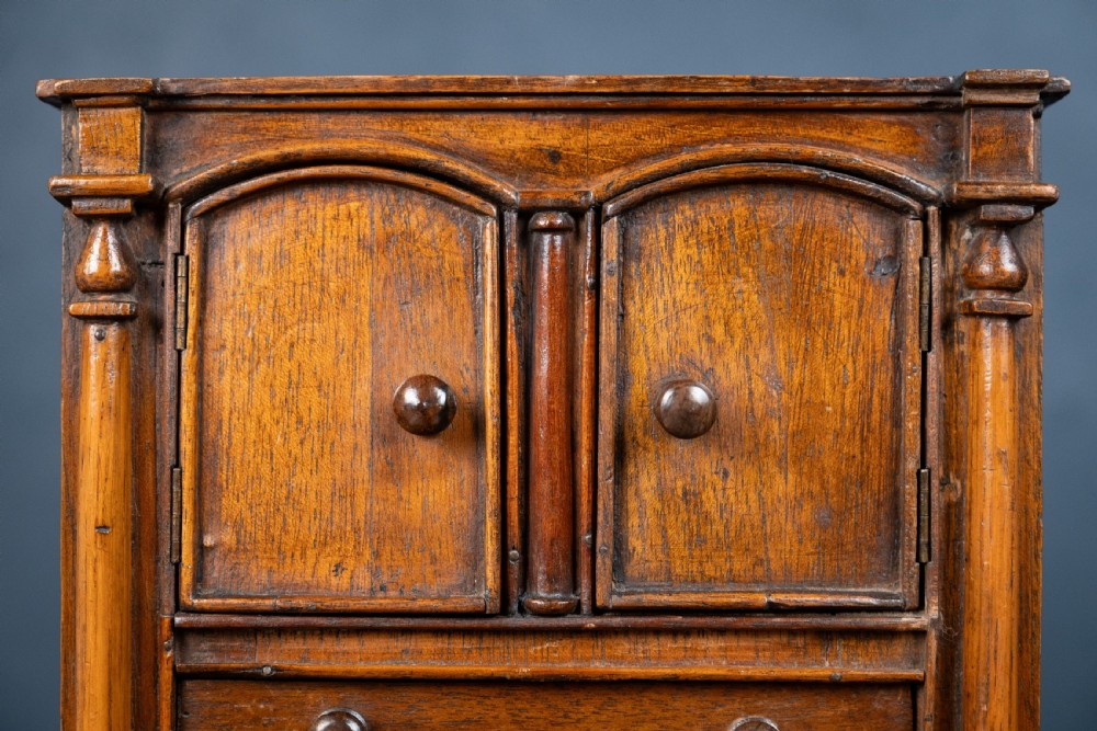 19th Century Miniature Cupboard Apprentice Piece View III
