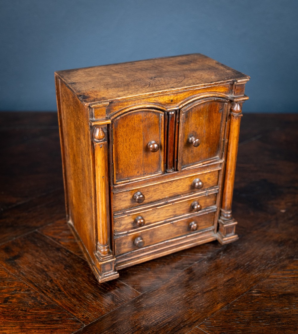 19th Century Miniature Cupboard Apprentice Piece View VII