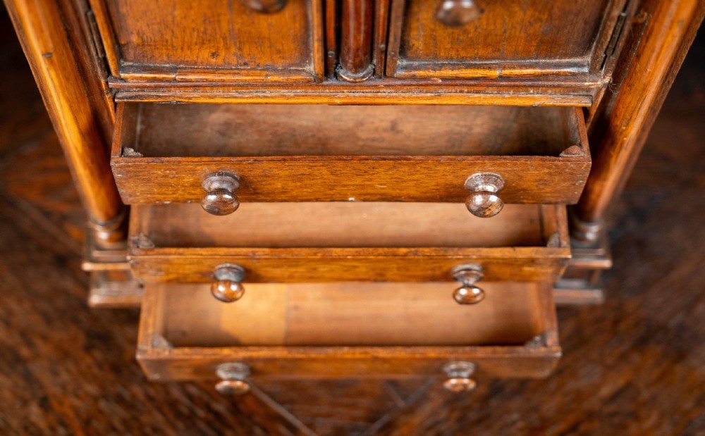 19th Century Miniature Cupboard Apprentice Piece View XII