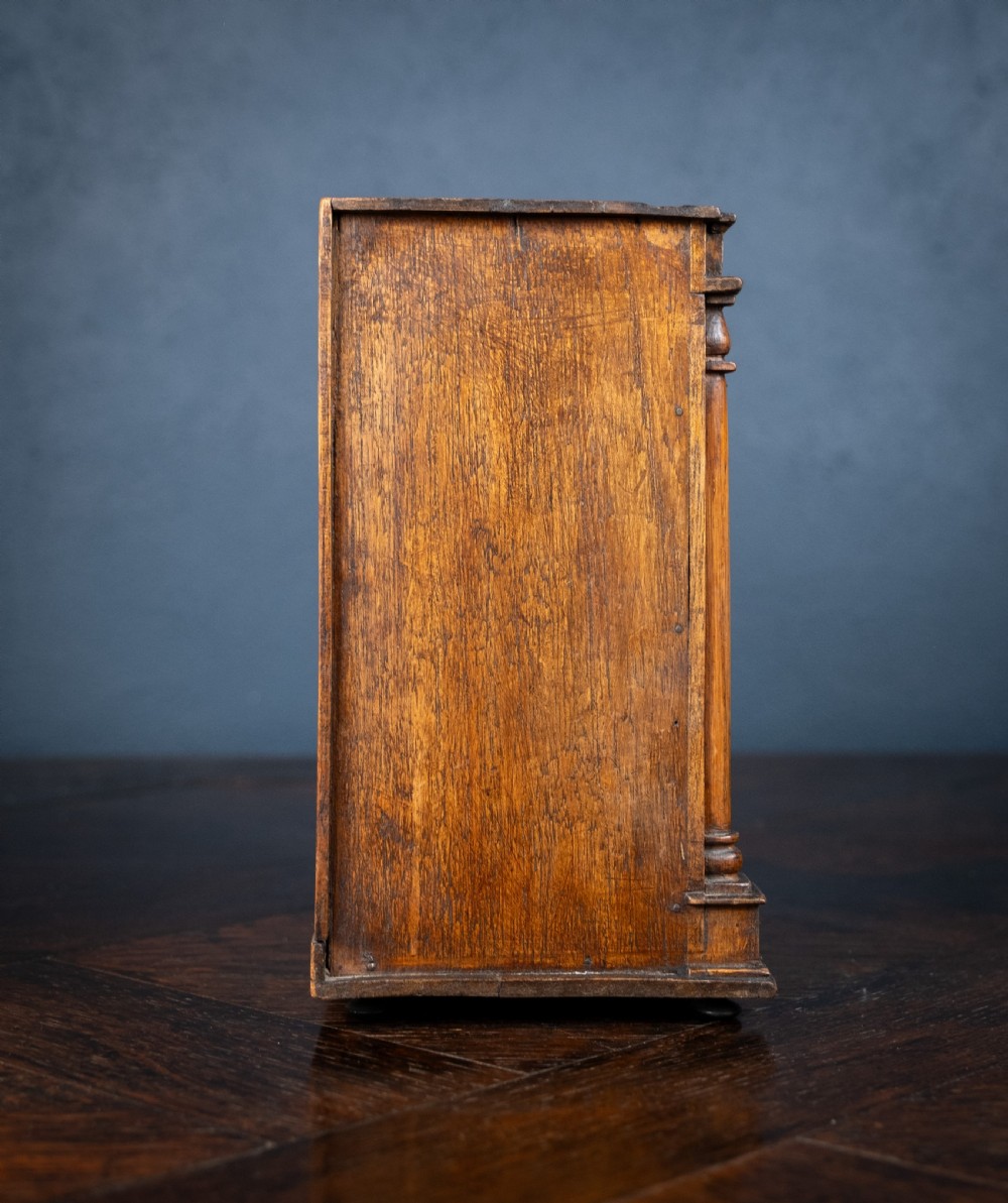 19th Century Miniature Cupboard Apprentice Piece View XVI