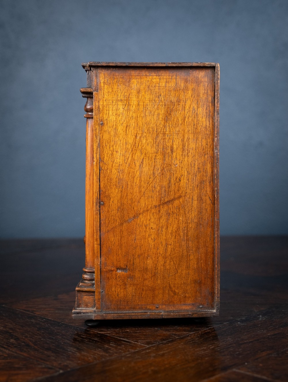 19th Century Miniature Cupboard Apprentice Piece View XIX