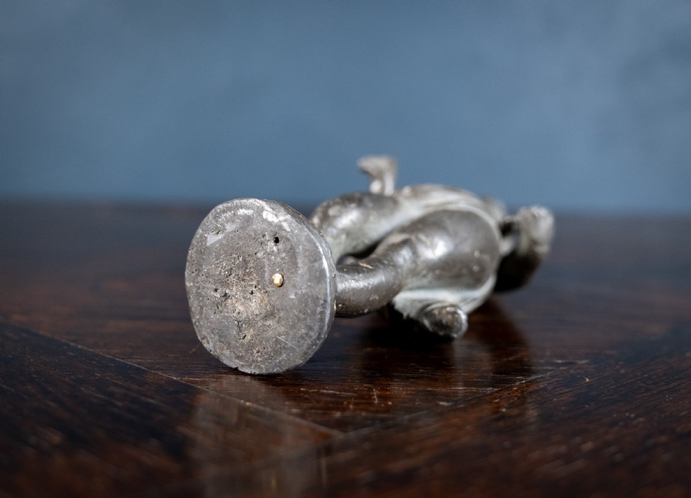 18th Century Lead Putto Figure View IX