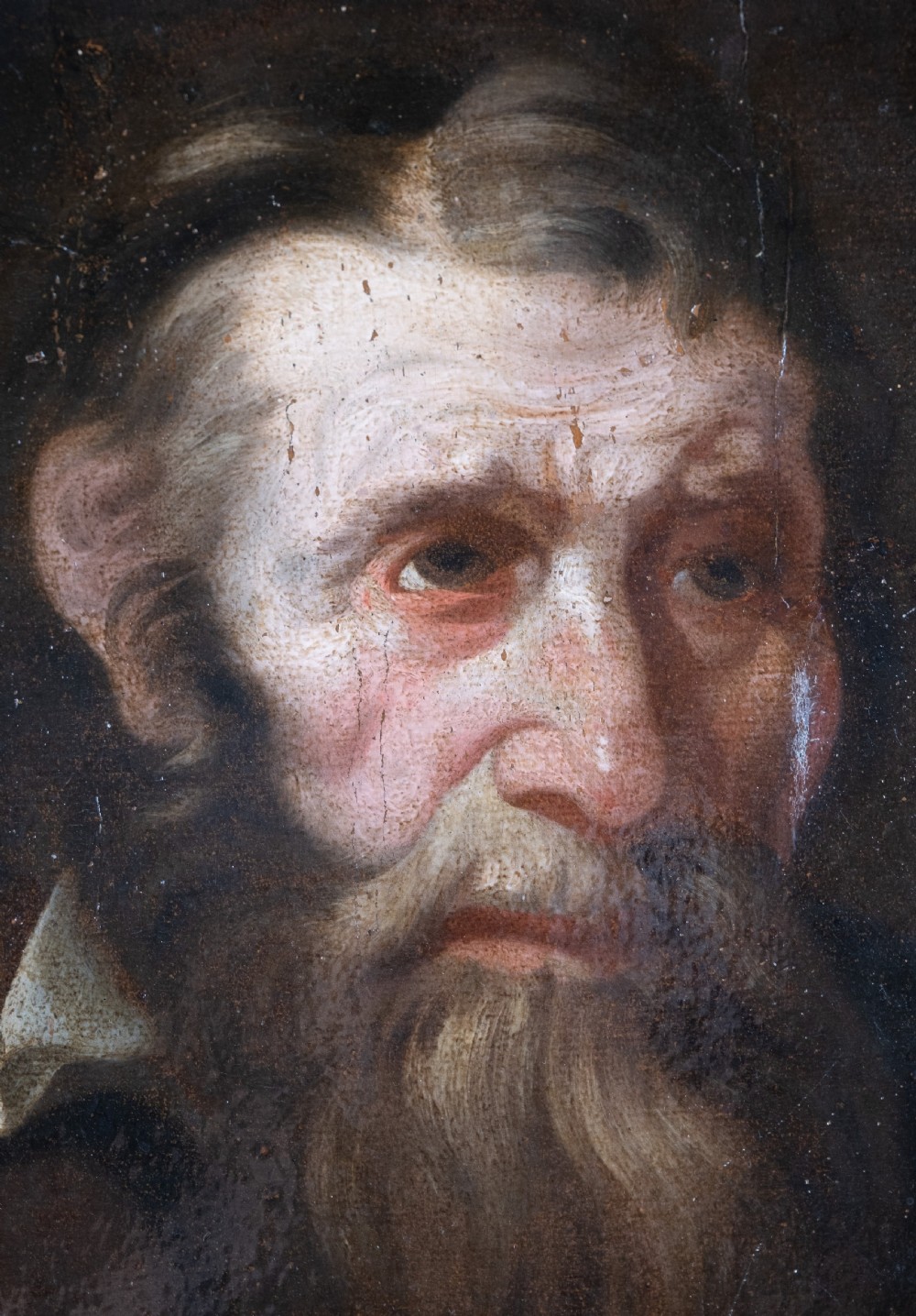 18th Century Portrait Of A Gentleman - Old Master School. Oil on Panel. View III