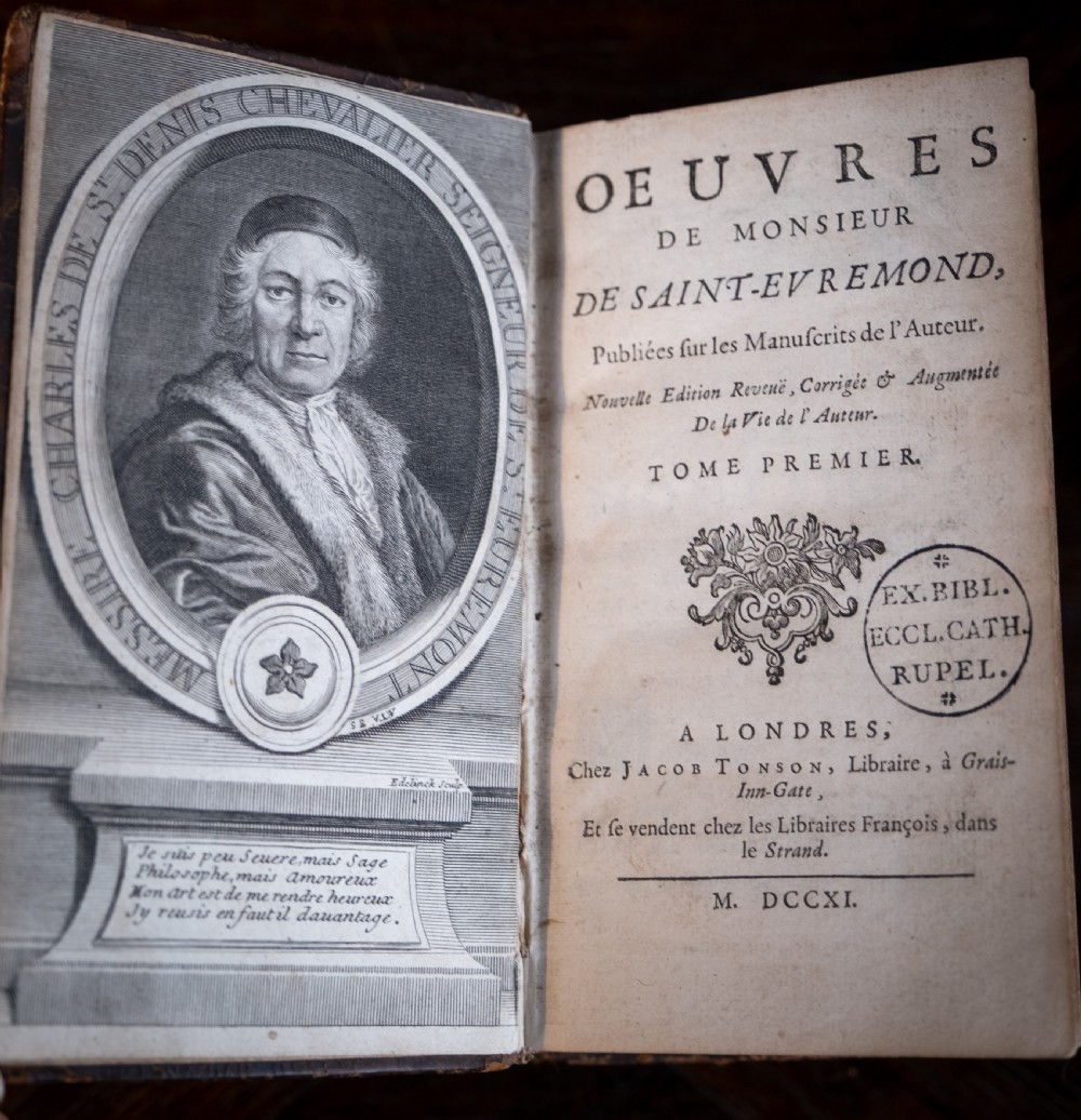 18th Century French Leather Books With Secret Compartments (Three Books) View VIII