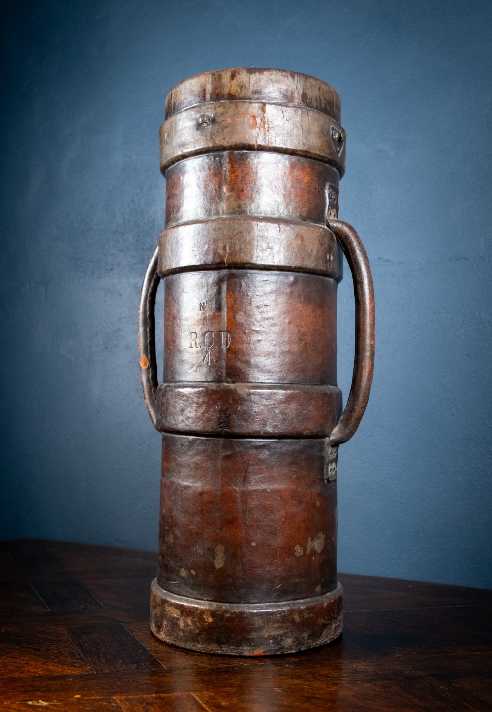 First World War Leather Artillery Shell Carrier View VII