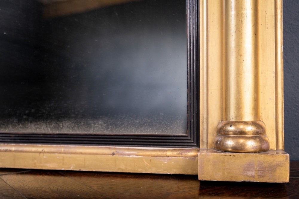 Regency Giltwood Overmantle Mirror, c.1830 View V