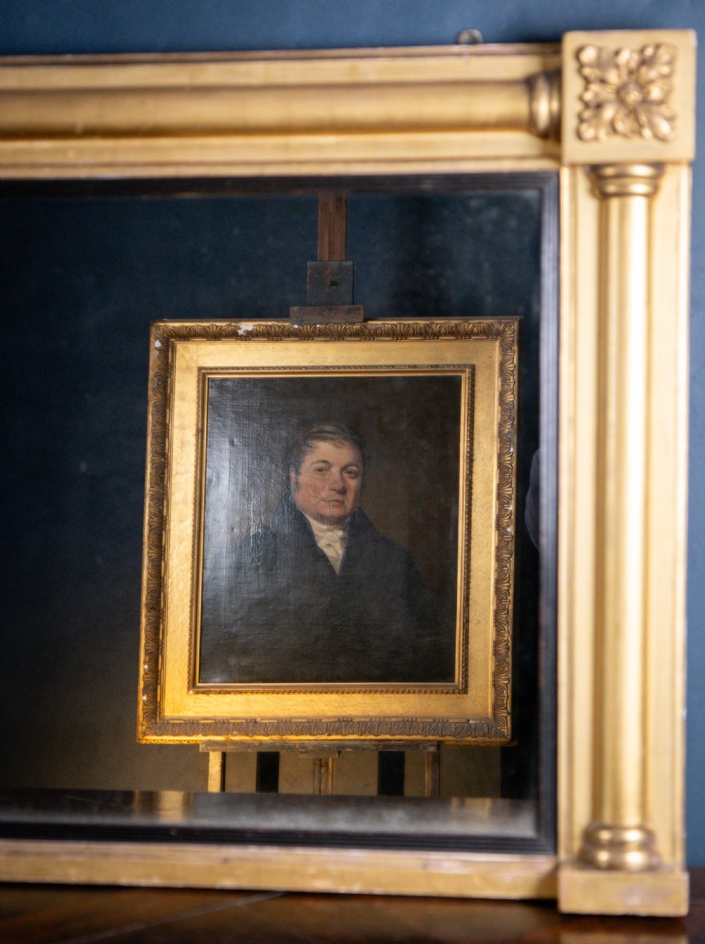 Regency Giltwood Overmantle Mirror, c.1830 View VIII