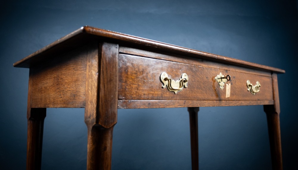 George III Oak Writing Table View III