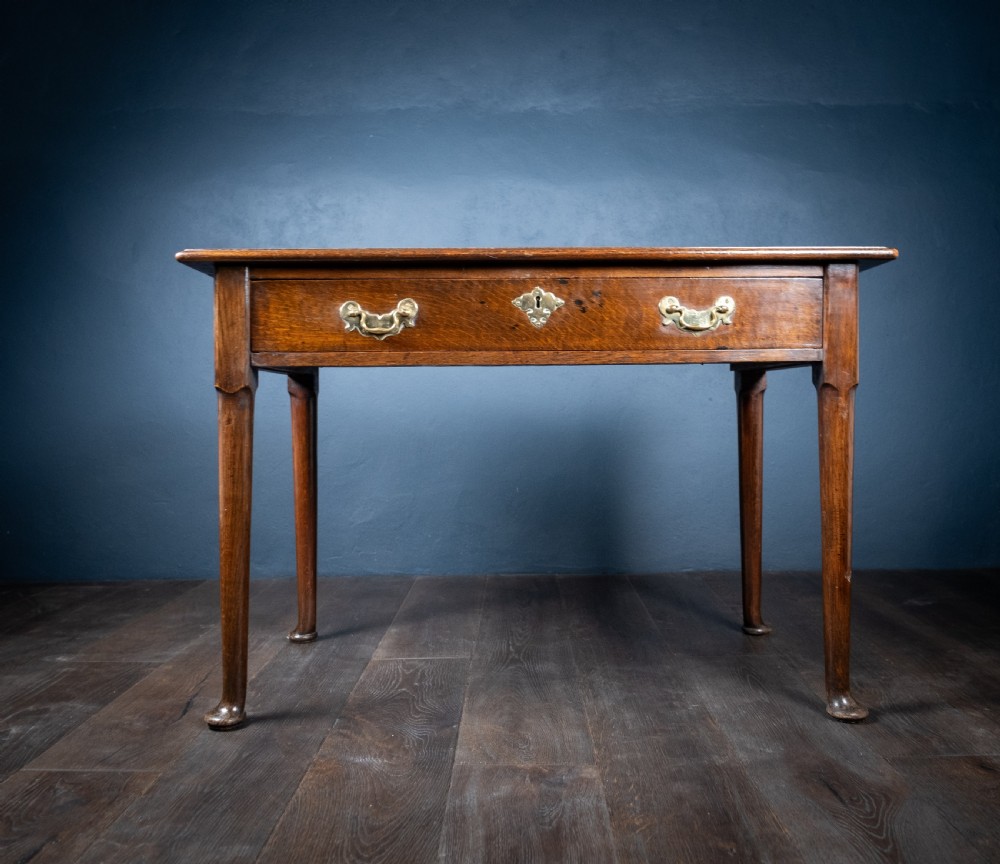 George III Oak Writing Table View V