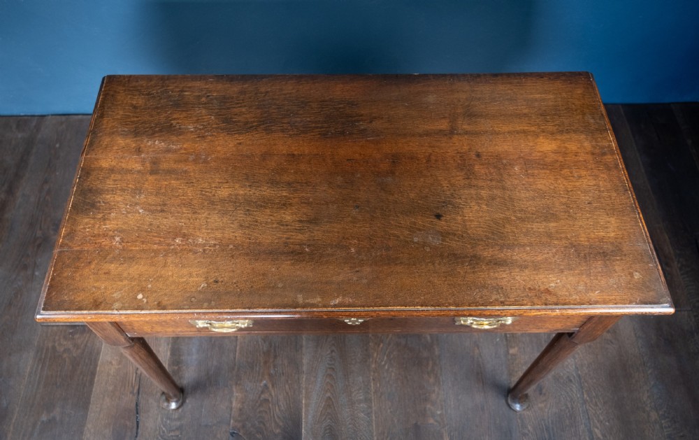 George III Oak Writing Table View VI