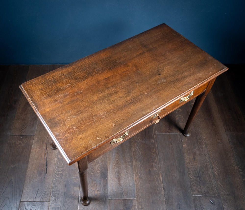 George III Oak Writing Table View VII