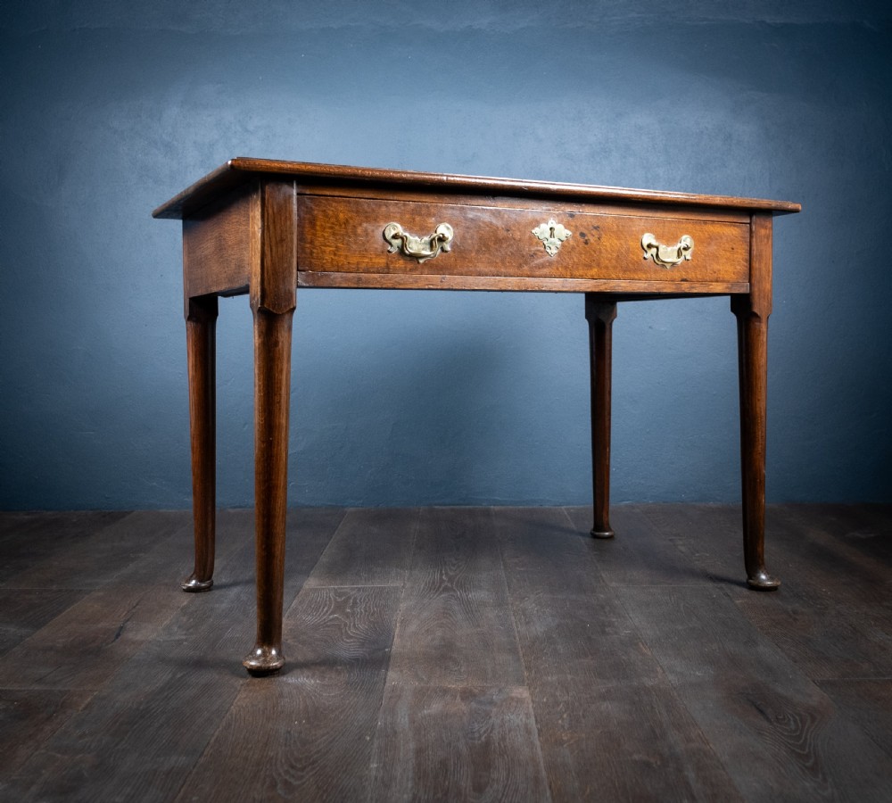 George III Oak Writing Table View VIII