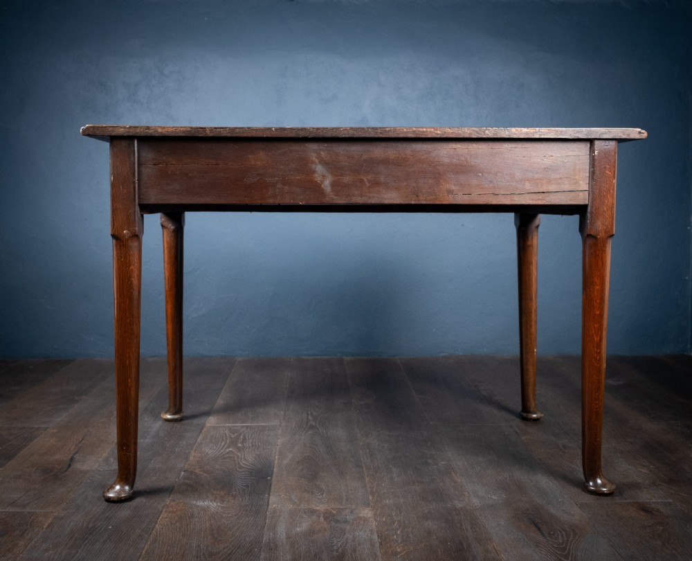 George III Oak Writing Table View XII