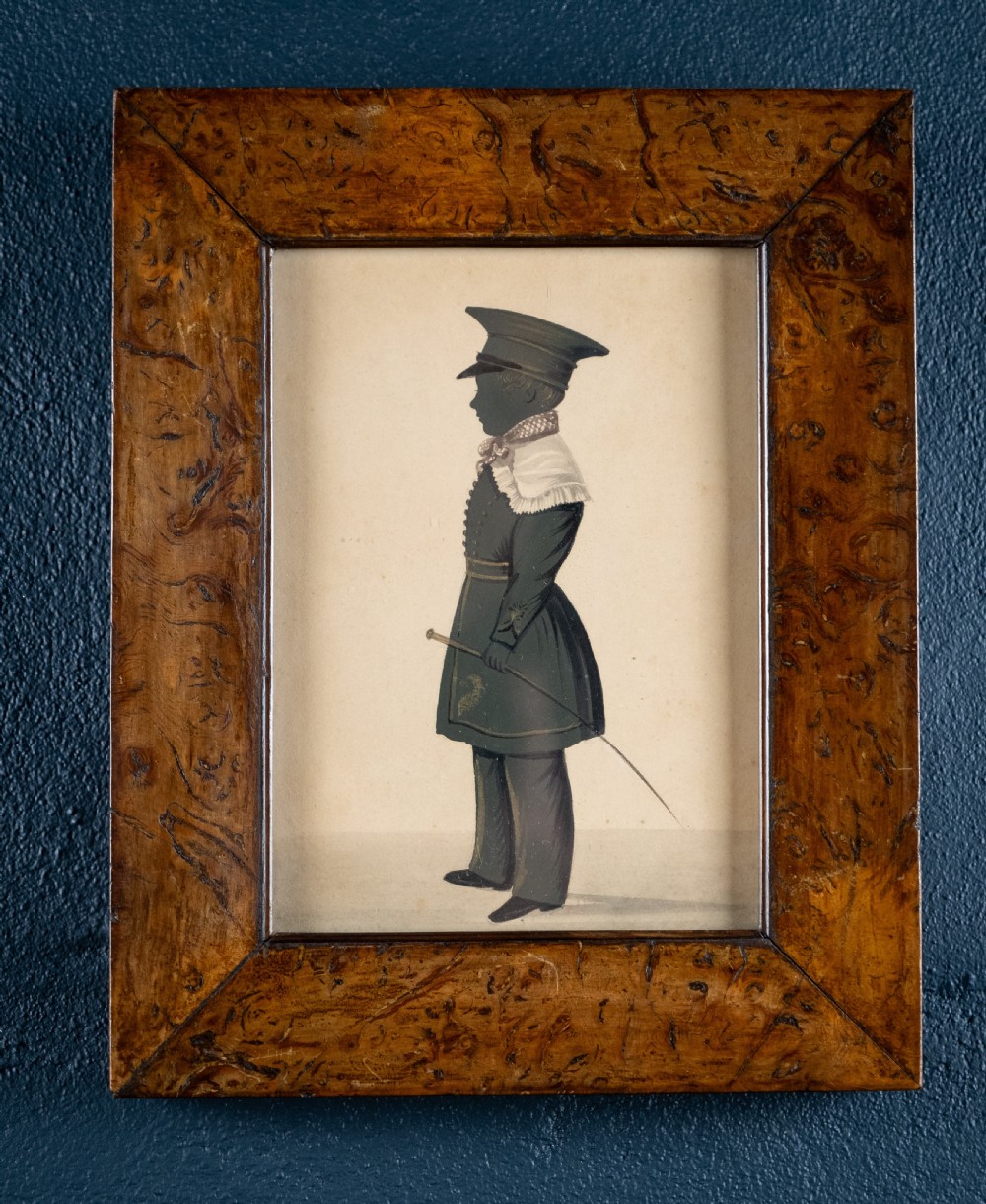 Silhouette of William Fairfax Spofforth by Mr Raper. Dated June 22nd 1836.