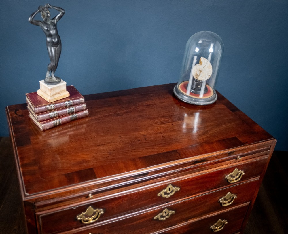 George II Mahogany Bachelors Chest, c.1750 View VII