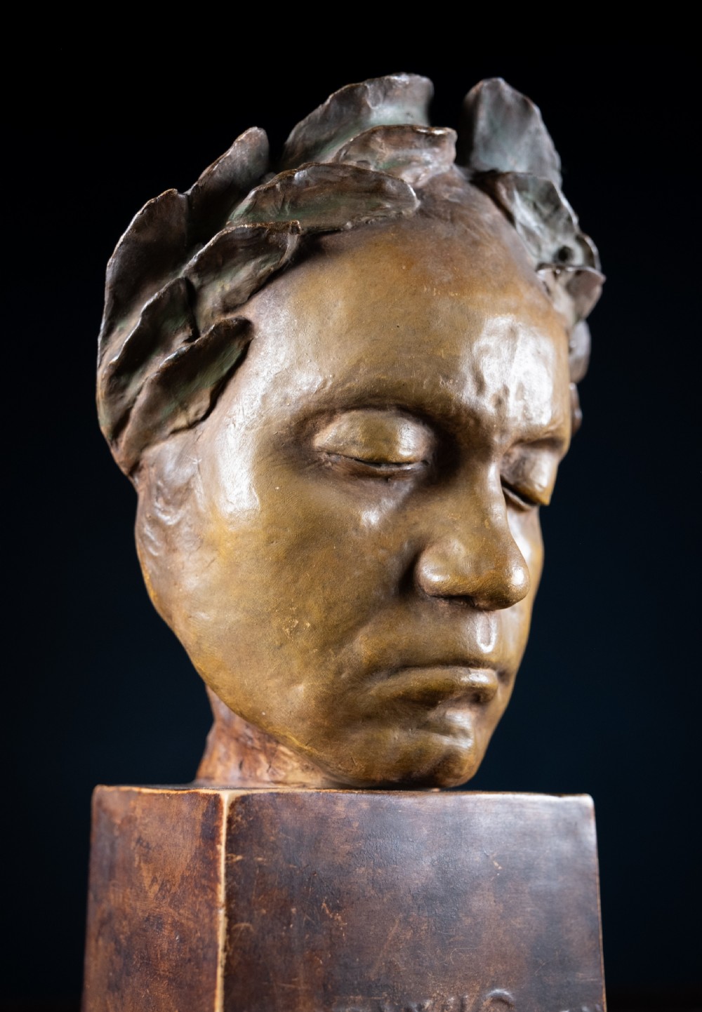 Friedrich Goldschieder Bust Of Ludvig Van Beethoven After Franz Klein (1779-1840) View IV