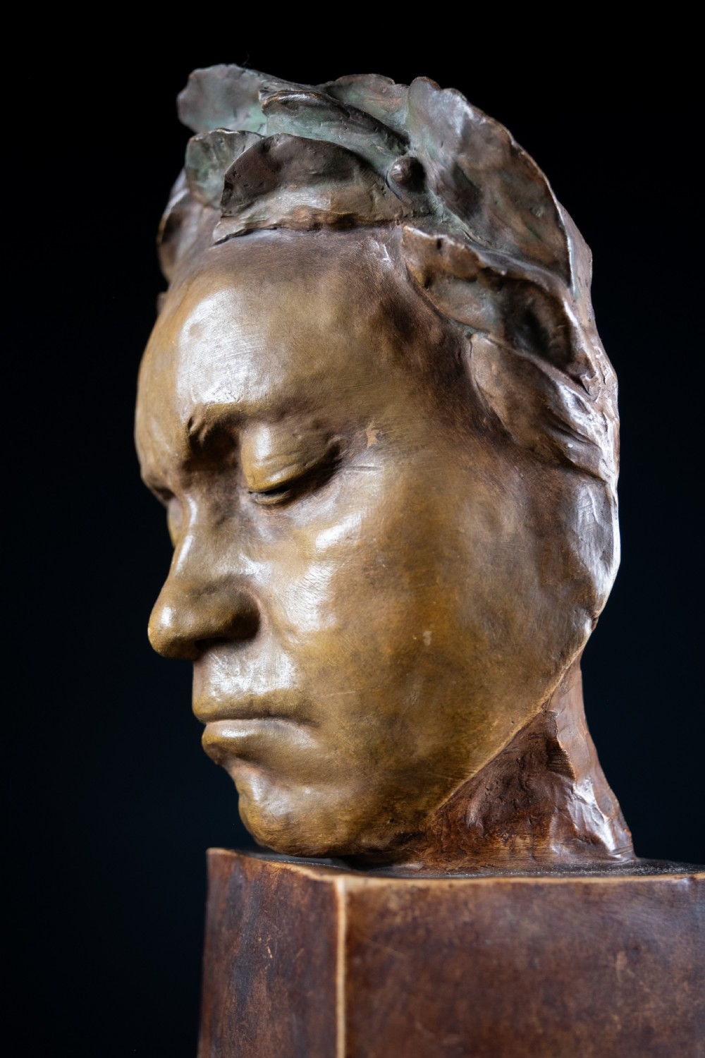 Friedrich Goldschieder Bust Of Ludvig Van Beethoven After Franz Klein (1779-1840) View VII