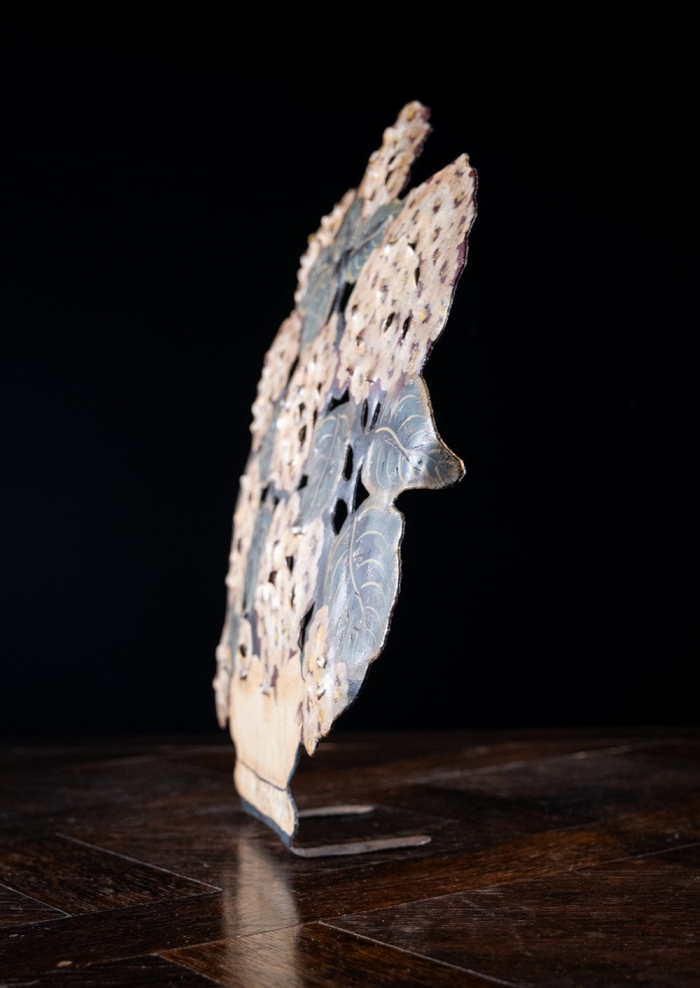 Early 20th Century Hydrangea Toleware Dummy Board View VI