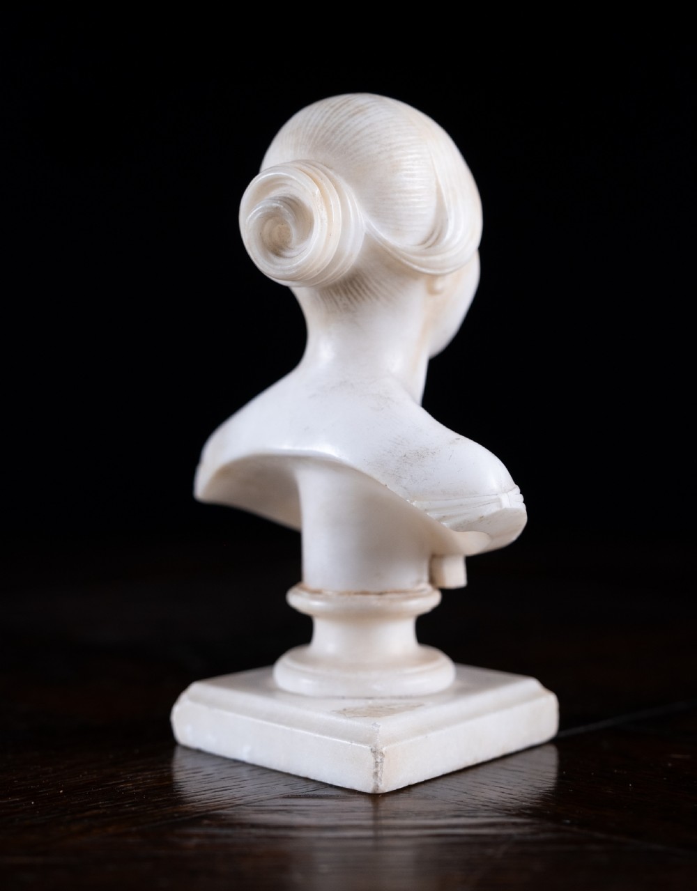 Diminutive 'Marble Bust Of Louisa', Dated 1848 View IV